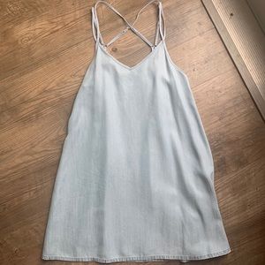 RCVA Chambray Mini Dress